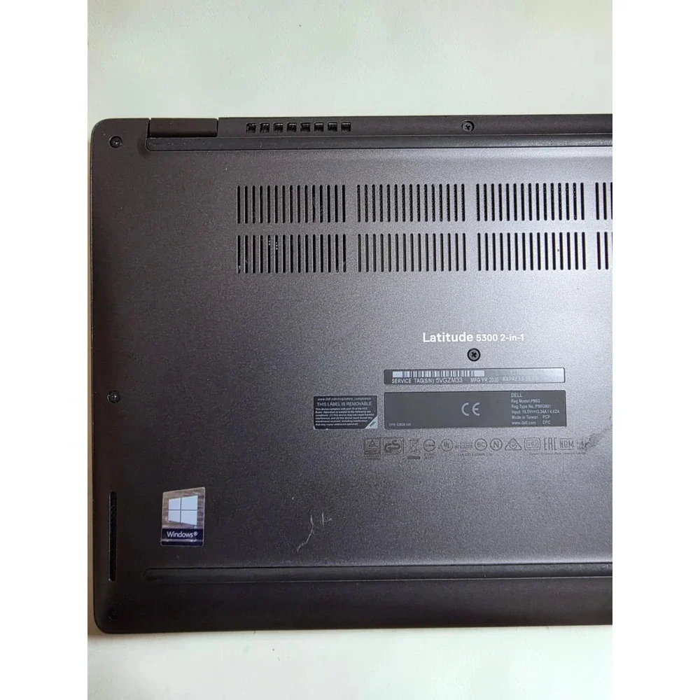 Dell Latitude 5300 2-in-1 Laptop i5-8365U 1.6GHz 16GB No OS/No SSD *See Details*